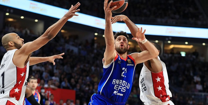 Anadolu Efes, üçüncü kez Final Four'da