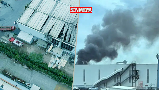 Sakarya'da sanayi bölgesinde patlama: 1'i ağır, 8 yaralı