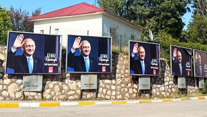 Tunceli'de Kılıçdaroğlu afişleri!.. Valilikten açıklama geldi