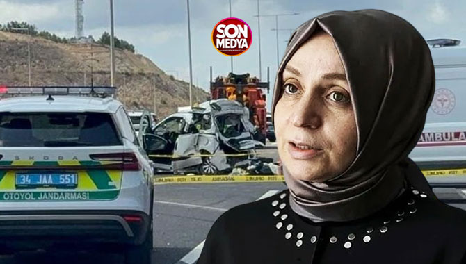 AK Partili vekil Leyla Şahin Usta kaza geçirdi: Hastaneye kaldırıldı