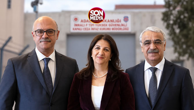En son 2 Ağustos'ta görüşmüşlerdi: DEM Parti İmralı Heyeti'nden Öcalan ziyareti