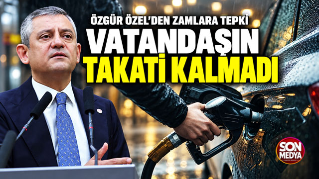 Motorine üst üste gelen zamlara Özgür Özel'den tepki: 'Artık vatandaşın takati kalmadı'