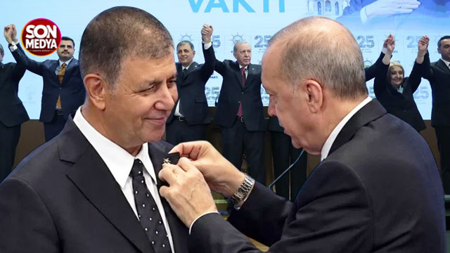 AK Parti'ye geçen Cemil Tugay: 'İzmir'i yeniden inşa etmek için yola çıkıyoruz'