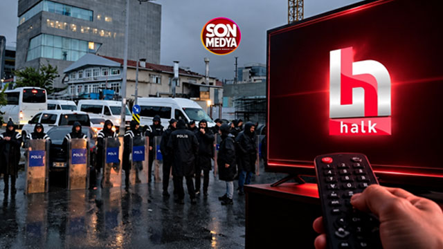 Halk TV'ye kayyum atandı, yayını durduruldu: 11 kişi gözaltında!